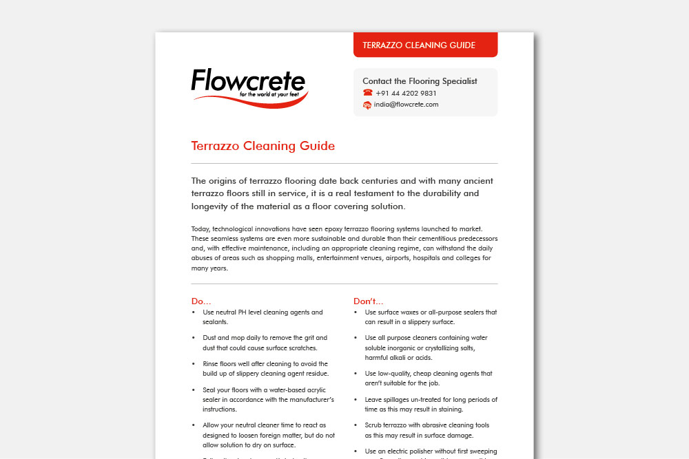 Terrazzo Cleaning Guide